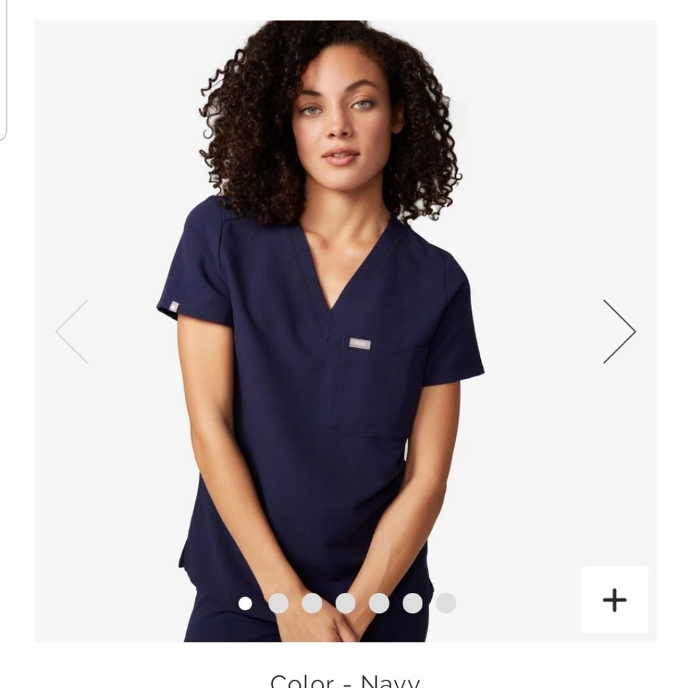 Figs Scrub Set XXS **NAVY**